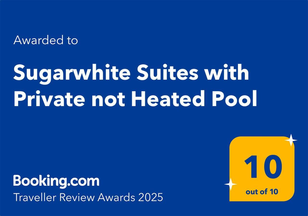 Sugarwhite Suites With Private Not Heated Pool Emporio  Eksteriør bilde